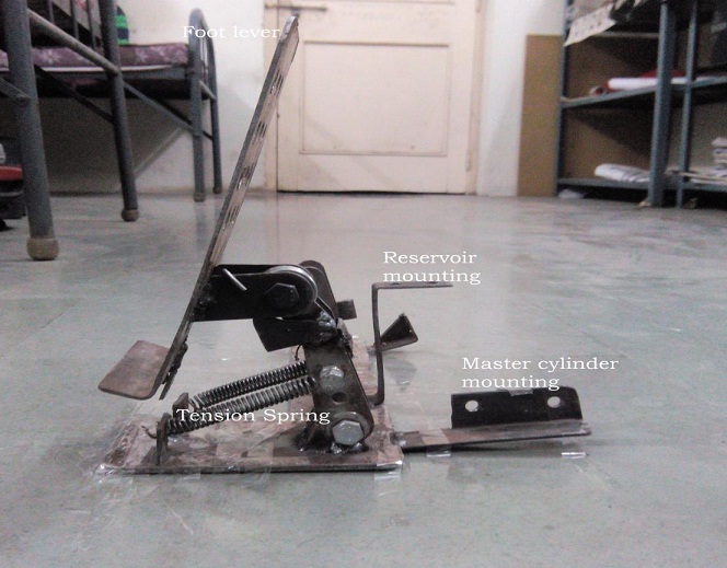 brake and accelerator hand control